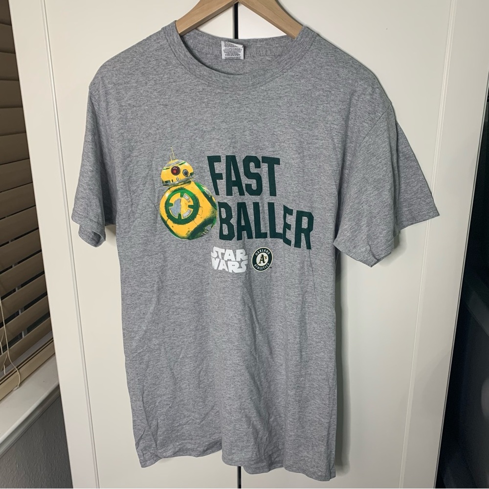 Men’s Oakland A’s Star Wars BB-8 Graphic T-Shirt